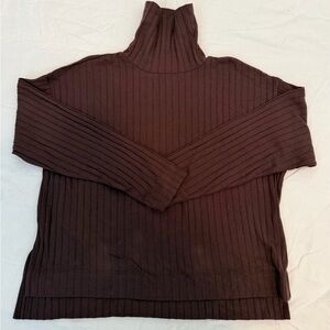 Madewell Chocolate Knit Sweater